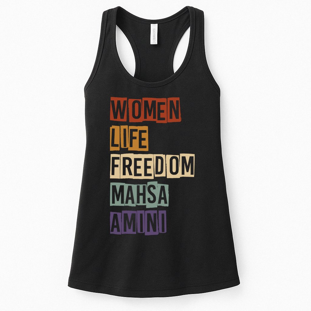 Women Life Freedom Mahsa Amini Rise With The Women Of Iran Womens Tank Top