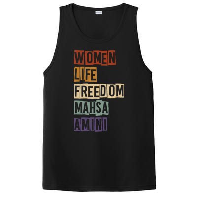 Women Life Freedom Mahsa Amini Rise With The Women Of Iran PosiCharge Competitor Tank