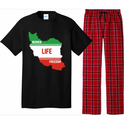 Wo Life Freedom Cute Iranian Flag Of Iran Gift Pajama Set