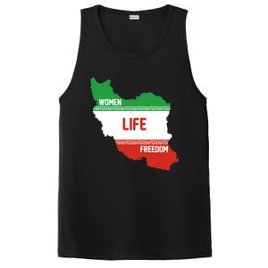 Wo Life Freedom Cute Iranian Flag Of Iran Gift PosiCharge Competitor Tank