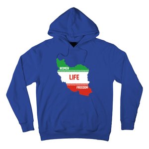 Wo Life Freedom Cute Iranian Flag Of Iran Gift Hoodie