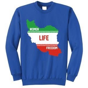 Wo Life Freedom Cute Iranian Flag Of Iran Gift Sweatshirt