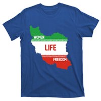 Wo Life Freedom Cute Iranian Flag Of Iran Gift T-Shirt