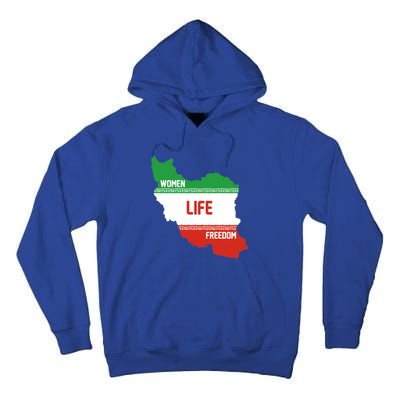 Wo Life Freedom Cute Iranian Flag Of Iran Gift Tall Hoodie