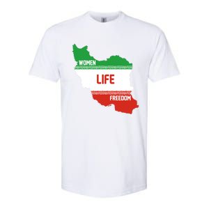 Wo Life Freedom Cute Iranian Flag Of Iran Gift Softstyle CVC T-Shirt