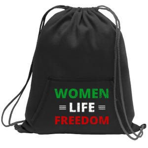 Women Life Freedom Shirt Zan Zendegi Azadi Iran Sweatshirt Cinch Pack Bag