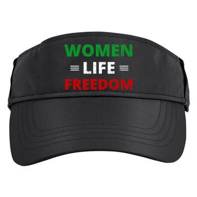 Women Life Freedom Shirt Zan Zendegi Azadi Iran Adult Drive Performance Visor