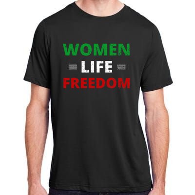 Women Life Freedom Shirt Zan Zendegi Azadi Iran Adult ChromaSoft Performance T-Shirt