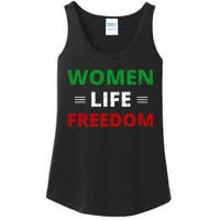 Women Life Freedom Shirt Zan Zendegi Azadi Iran Ladies Essential Tank