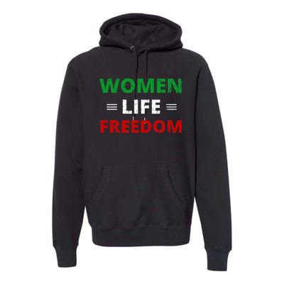 Women Life Freedom Shirt Zan Zendegi Azadi Iran Premium Hoodie