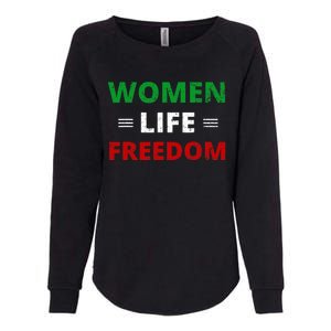 Women Life Freedom Shirt Zan Zendegi Azadi Iran Womens California Wash Sweatshirt