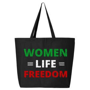 Women Life Freedom Shirt Zan Zendegi Azadi Iran 25L Jumbo Tote