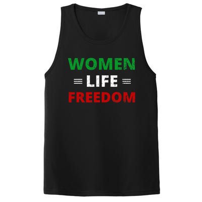 Women Life Freedom Shirt Zan Zendegi Azadi Iran PosiCharge Competitor Tank