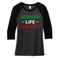 Women Life Freedom Shirt Zan Zendegi Azadi Iran Women's Tri-Blend 3/4-Sleeve Raglan Shirt