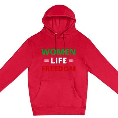 Women Life Freedom Shirt Zan Zendegi Azadi Iran Premium Pullover Hoodie