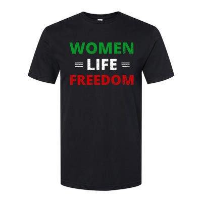 Women Life Freedom Shirt Zan Zendegi Azadi Iran Softstyle CVC T-Shirt