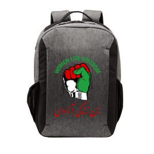 Wo Life Freedom Iran Flag Rise With Of Iran Gift Vector Backpack