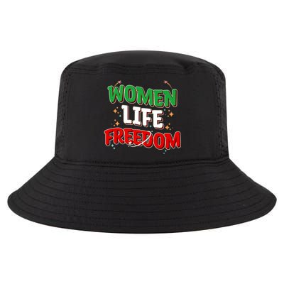 Wo Life Freedom Iranian Flag Of Iran Gift Cool Comfort Performance Bucket Hat