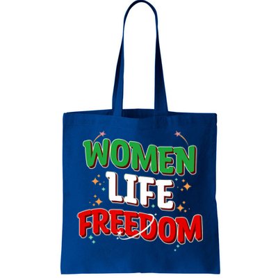 Wo Life Freedom Iranian Flag Of Iran Gift Tote Bag