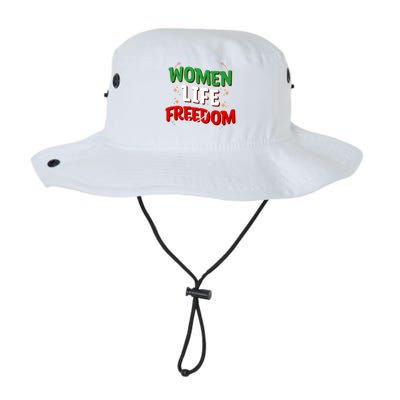 Wo Life Freedom Iranian Flag Of Iran Gift Legacy Cool Fit Booney Bucket Hat