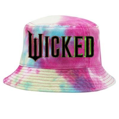 Wicked Logo Funny Witch Tie-Dyed Bucket Hat