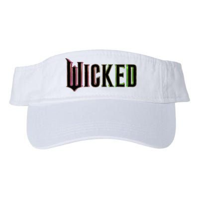 Wicked Logo Funny Witch Valucap Bio-Washed Visor