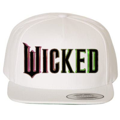 Wicked Logo Funny Witch Wool Snapback Cap