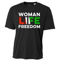 Woman Life Freedom Stand With Women Freedom Cooling Performance Crew T-Shirt