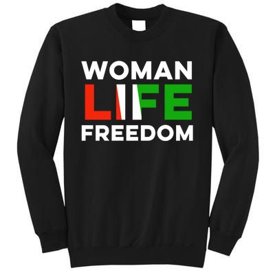 Woman Life Freedom Stand With Women Freedom Sweatshirt