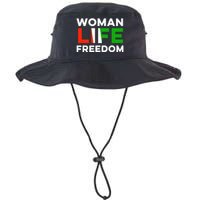 Woman Life Freedom Stand With Women Freedom Legacy Cool Fit Booney Bucket Hat