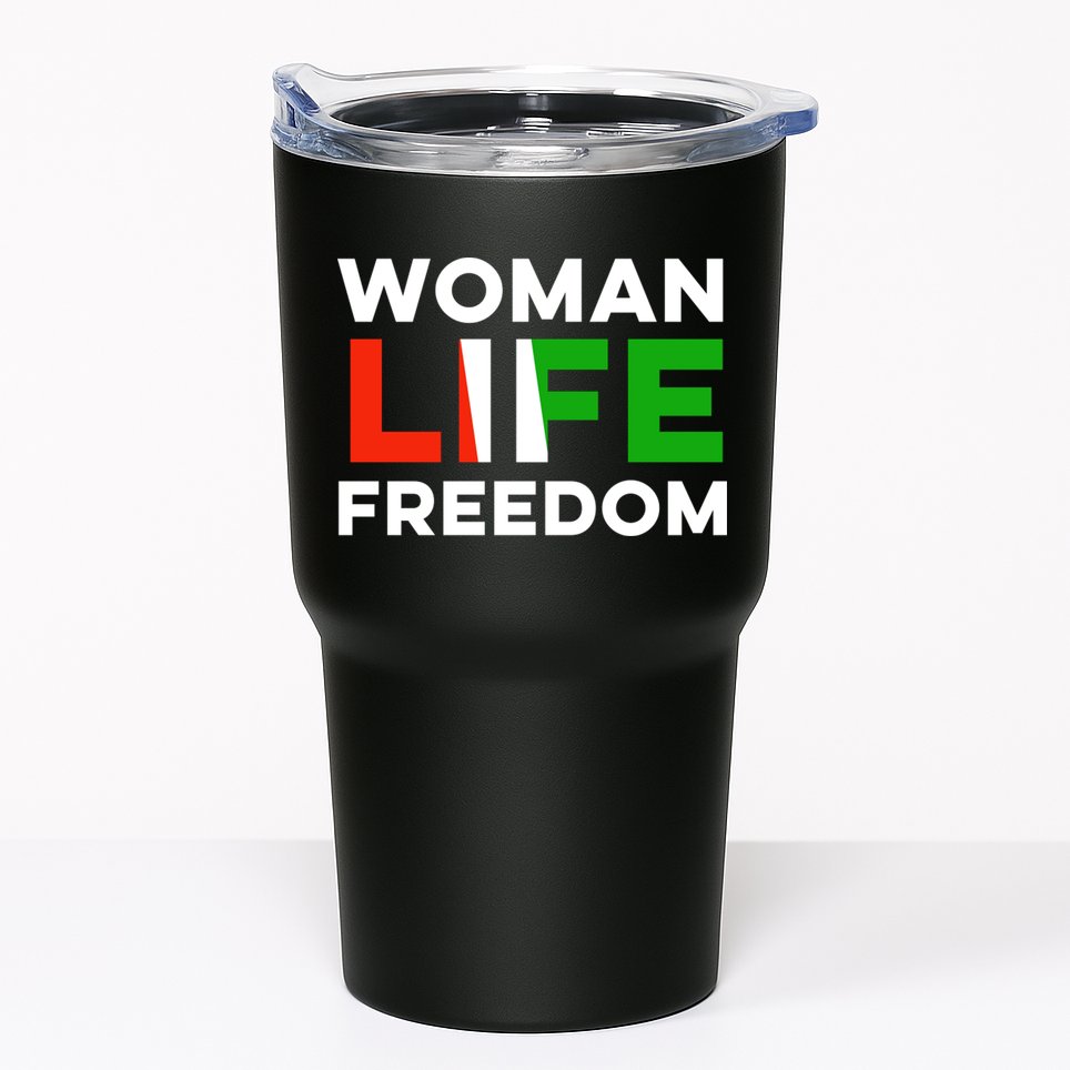 Woman Life Freedom Stand With Women Freedom Tumbler