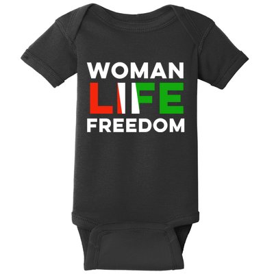 Woman Life Freedom Stand With Women Freedom Baby Bodysuit