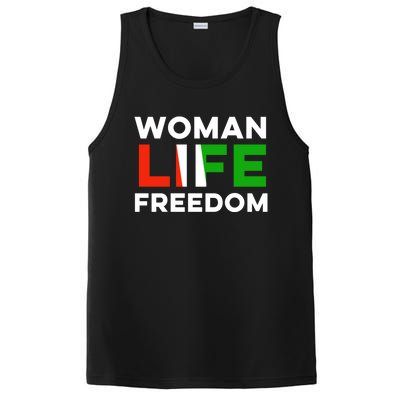 Woman Life Freedom Stand With Women Freedom PosiCharge Competitor Tank