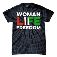 Woman Life Freedom Stand With Women Freedom Tie-Dye T-Shirt