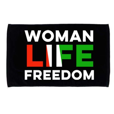 Woman Life Freedom Stand With Women Freedom Microfiber Hand Towel