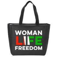 Woman Life Freedom Stand With Women Freedom Zip Tote Bag