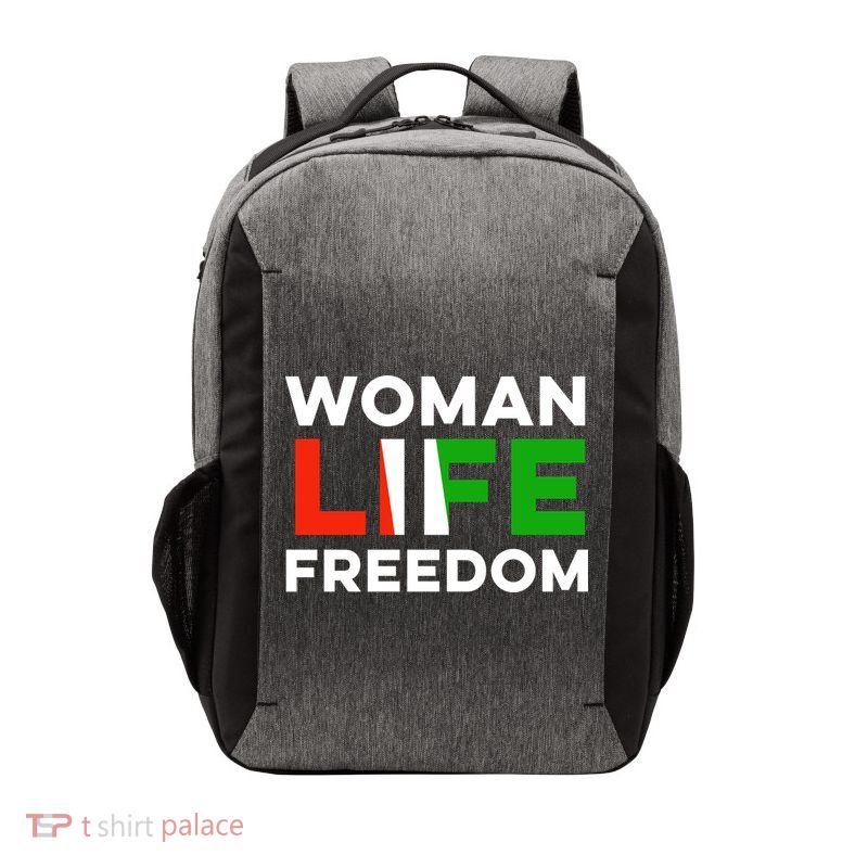 Woman Life Freedom Stand With Women Freedom Vector Backpack