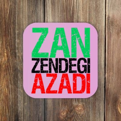 Woman Life Freedom Iran Zan Zendegi Azadi Persian Coaster