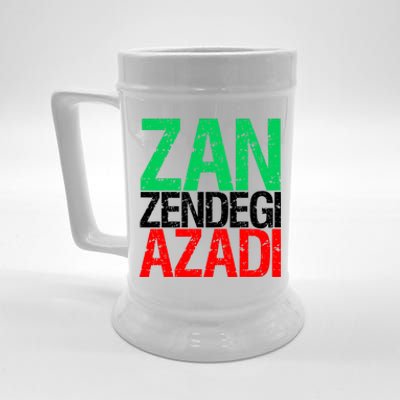 Woman Life Freedom Iran Zan Zendegi Azadi Persian Beer Stein