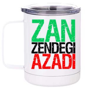 Woman Life Freedom Iran Zan Zendegi Azadi Persian 12 oz Stainless Steel Tumbler Cup