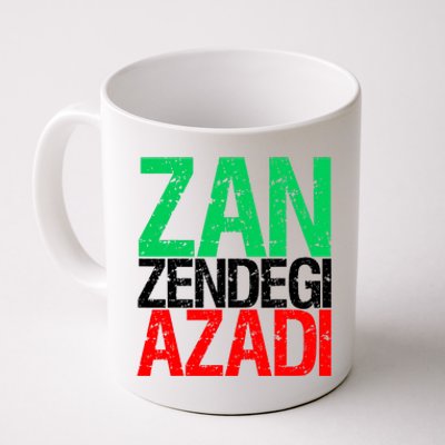 Woman Life Freedom Iran Zan Zendegi Azadi Persian Coffee Mug