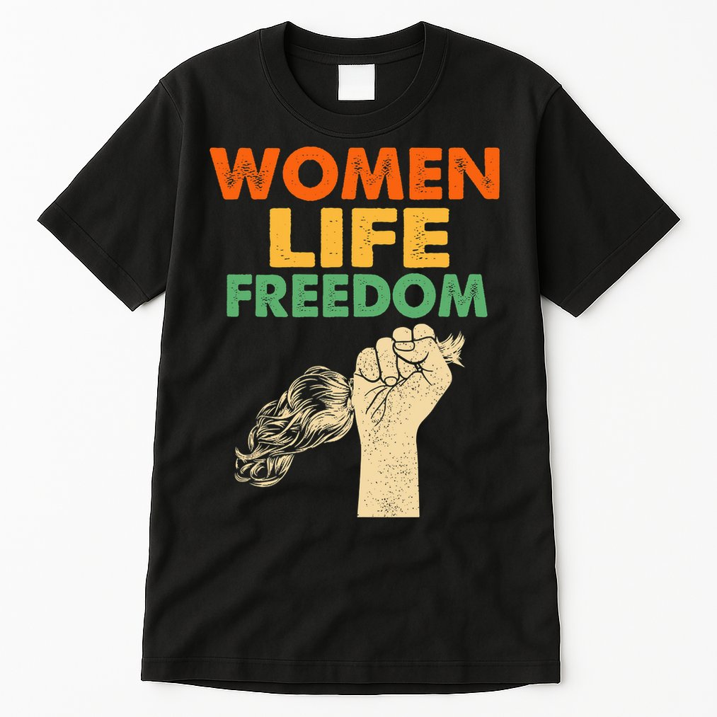 Women Life Freedom Iran Feminist Vintage Tall T-Shirt
