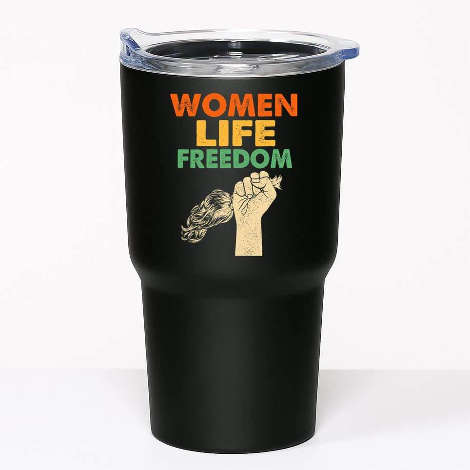Women Life Freedom Iran Feminist Vintage Tumbler
