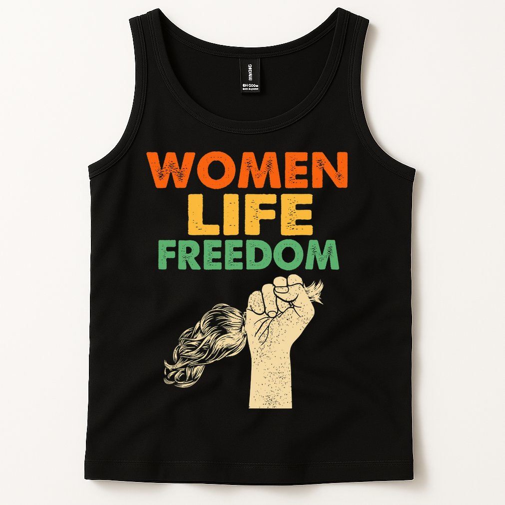 Women Life Freedom Iran Feminist Vintage Tank Top