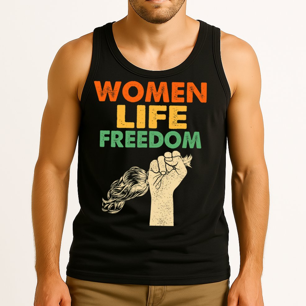 Women Life Freedom Iran Feminist Vintage Tank Top