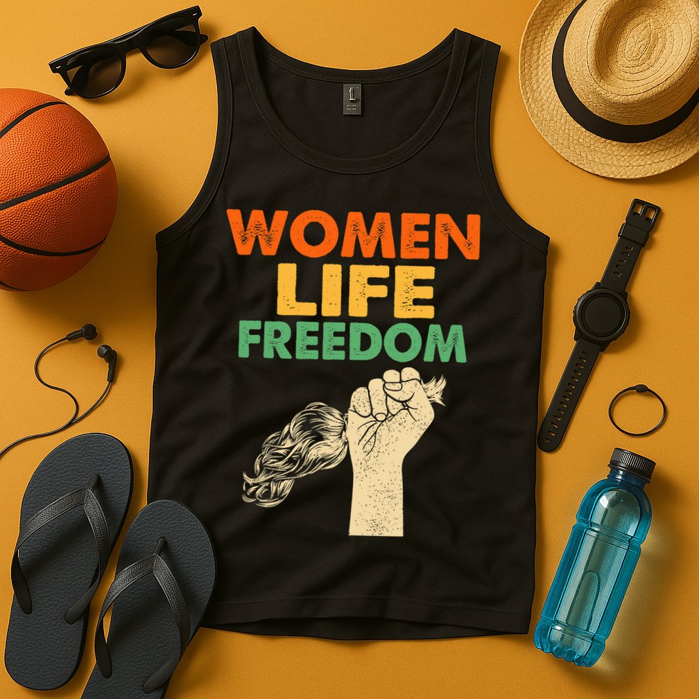 Women Life Freedom Iran Feminist Vintage Tank Top