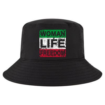 WOMAN LIFE FREEDOM IRAN RISE WITH THE WOMAN Support Woman Cool Comfort Performance Bucket Hat