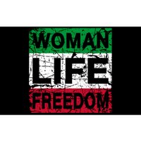 WOMAN LIFE FREEDOM IRAN RISE WITH THE WOMAN Support Woman Bumper Sticker