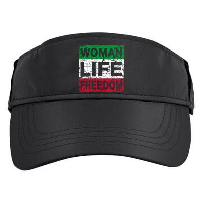 WOMAN LIFE FREEDOM IRAN RISE WITH THE WOMAN Support Woman Adult Drive Performance Visor