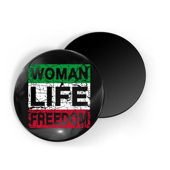 WOMAN LIFE FREEDOM IRAN RISE WITH THE WOMAN Support Woman Magnet